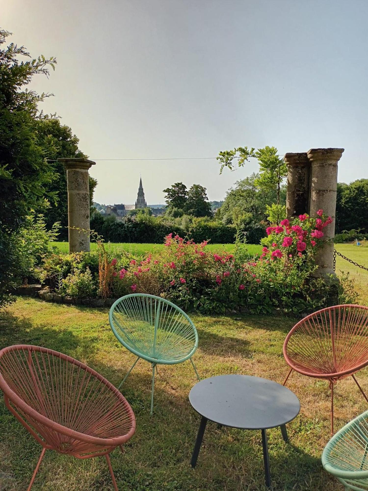Les Chambres D'Hotes Du Manoir De Roz-Maria Quintin ภายนอก รูปภาพ